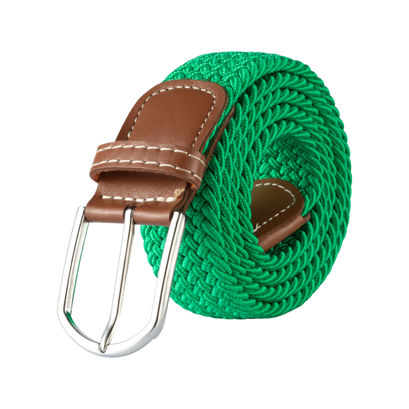 120 cm Unisex-Gürtel aus elastischem Stoff, lässige Gürtelschnalle, erweiterbar, geflochten, Stretch-Leinwand, einfacher und stilvoller Freizeitgürtel für Männer und Frauen – Detail 7
