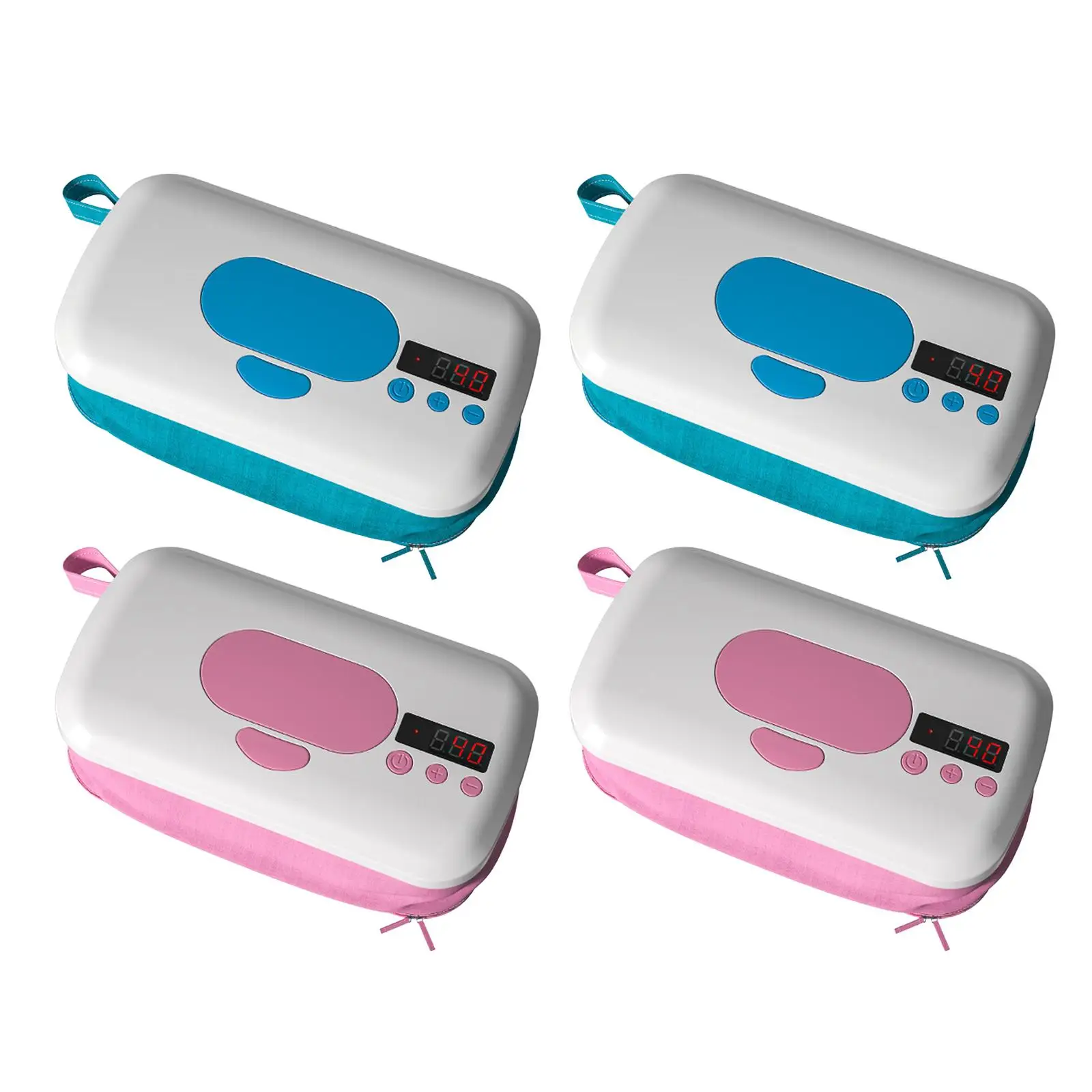 Wipe Warmer Wipe Dispenser Multi Function High Capacity with Digital Display Wipes Heater Case for Traveling Home Indoor Outdoor