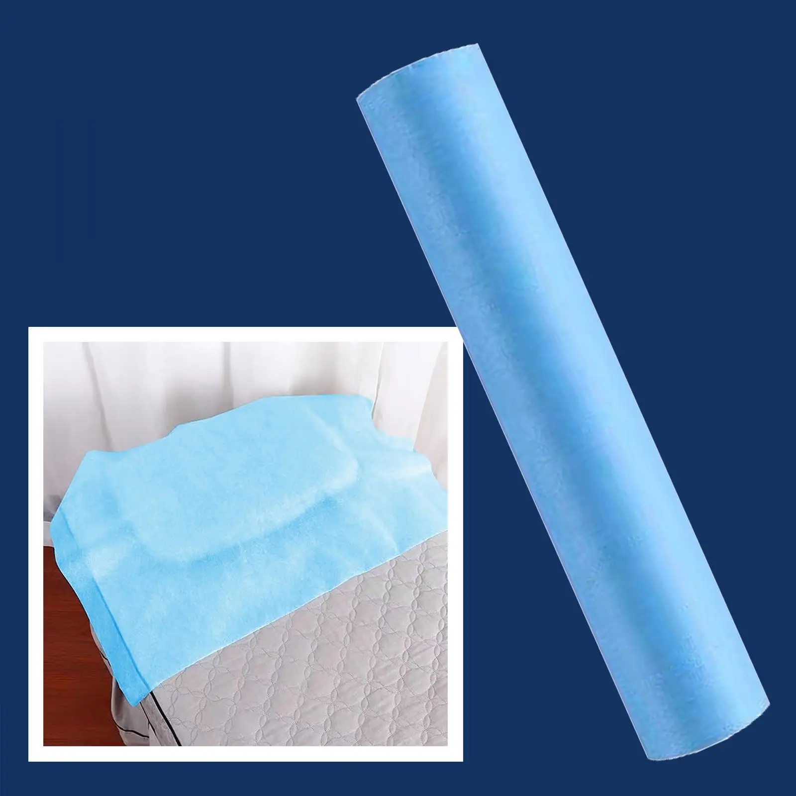 50Pcs Disposable Beauty Bed Sheet Roll Design SPA Massage Mattress Sheets Non Woven Fabric Soft for Salon Tatto Travel Hotels