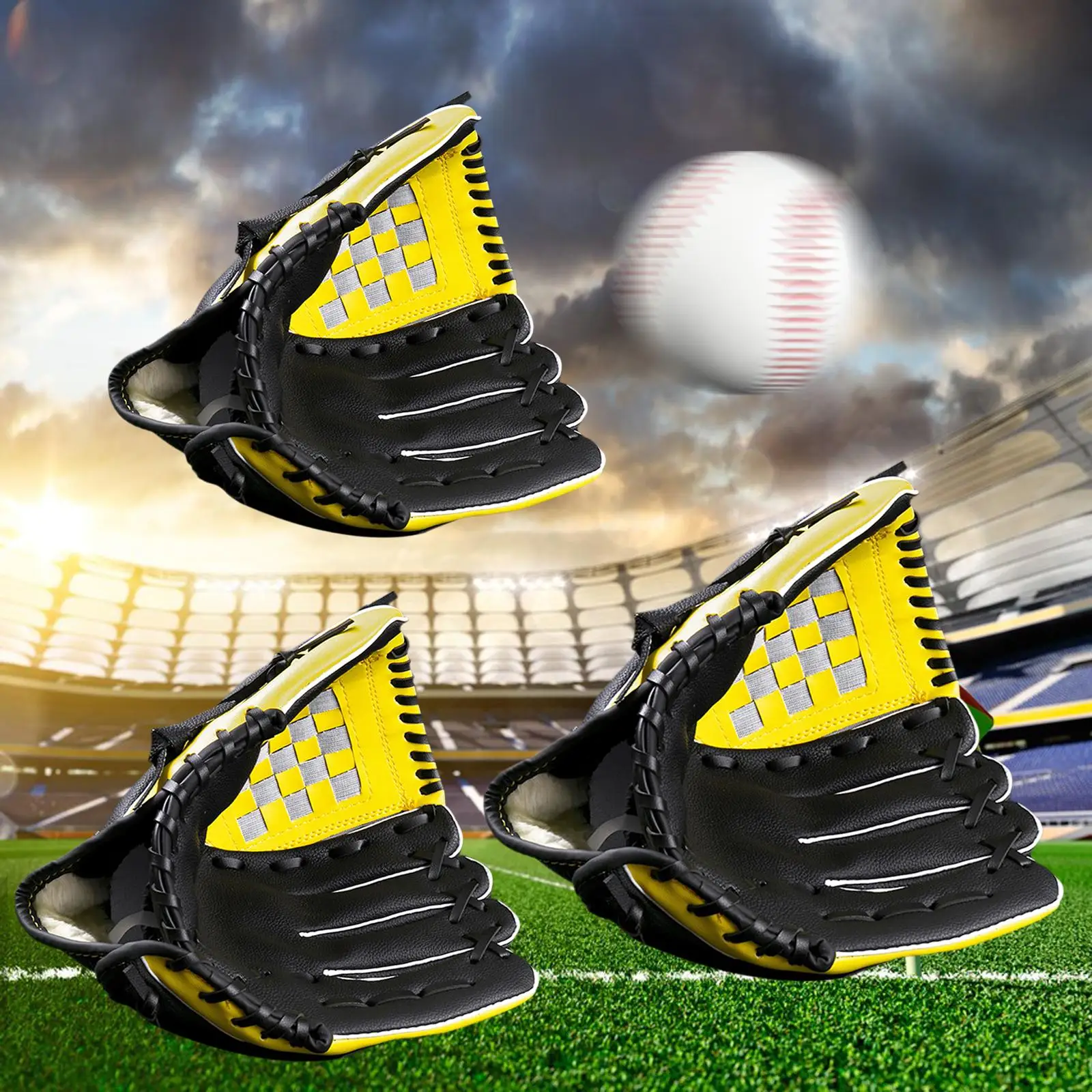 Baseball Glove Comfortable Hand Throw for Playing Training Equipment