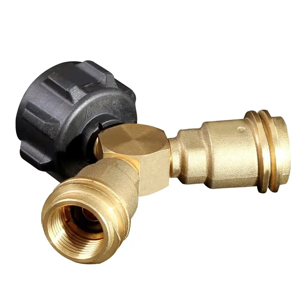  Y Splitter, , Brass T Adapter, Allows you to easily run two cookers on 