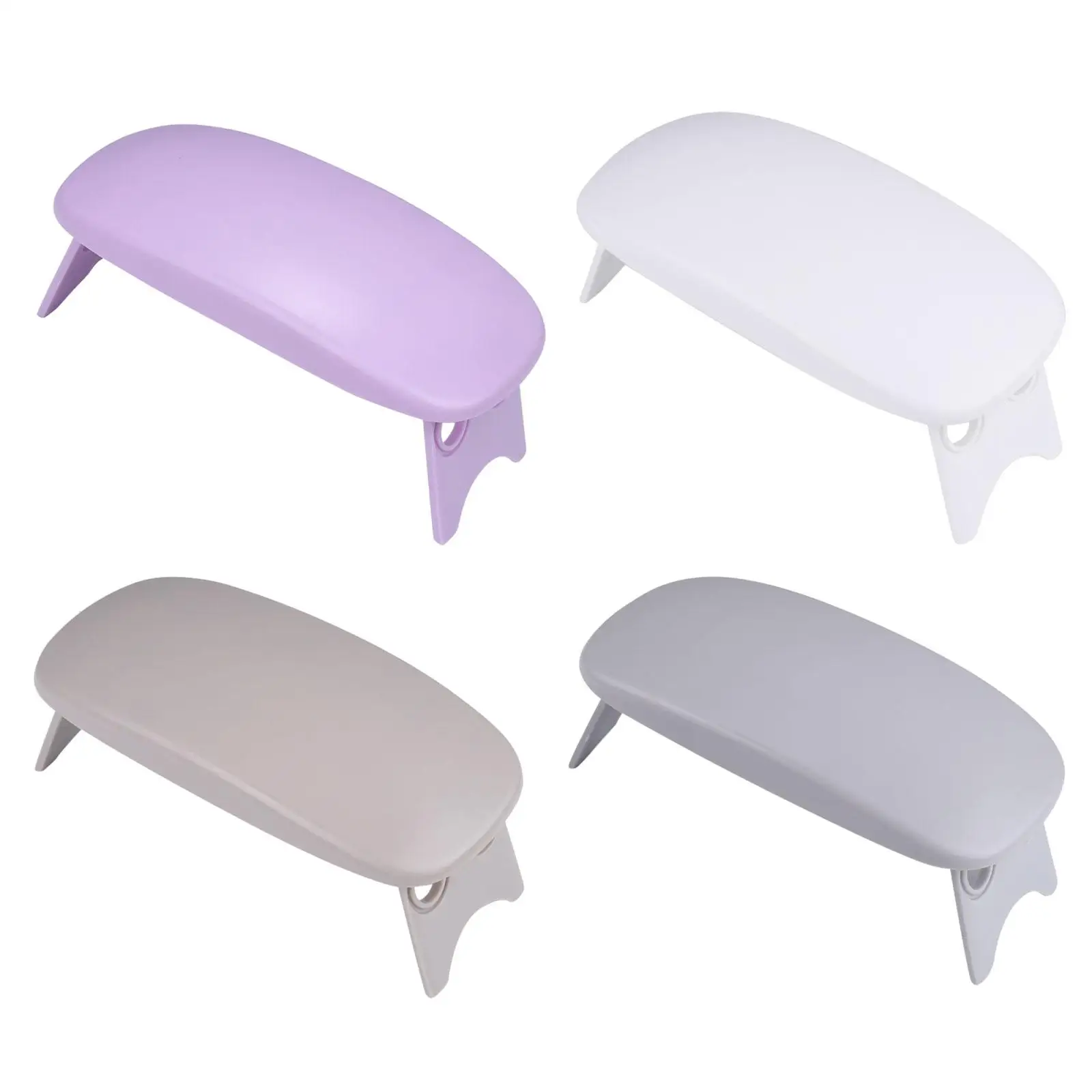 Nail Arm Rest, Folding Non Slip Comfortable Arm Rest Nail Table Manicure Hand Cushion for Salons, Valentine, DIY Birthday