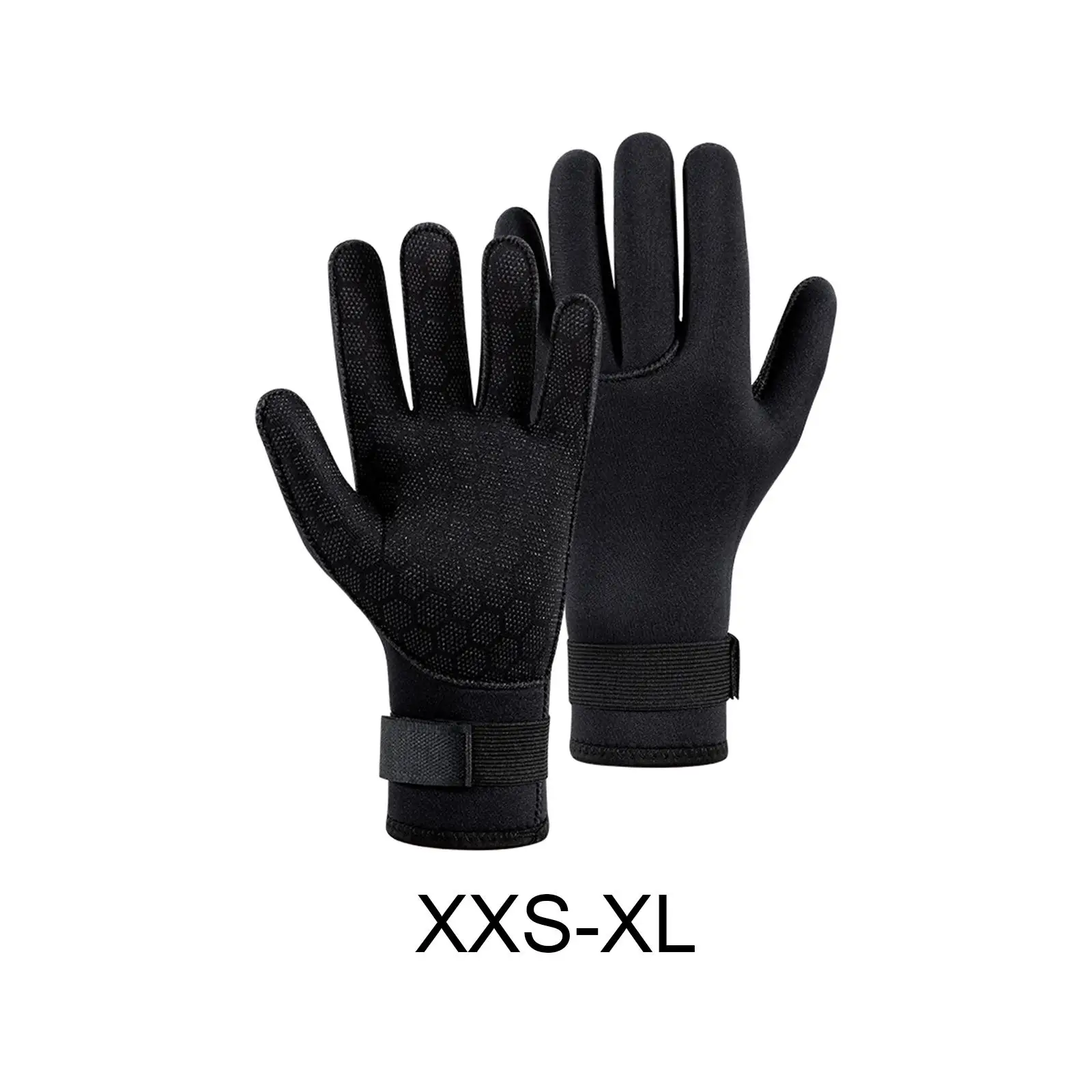 3mm Neoprene Gloves Antiskid Wetsuit Gloves for Men Women Snorkeling Fishing