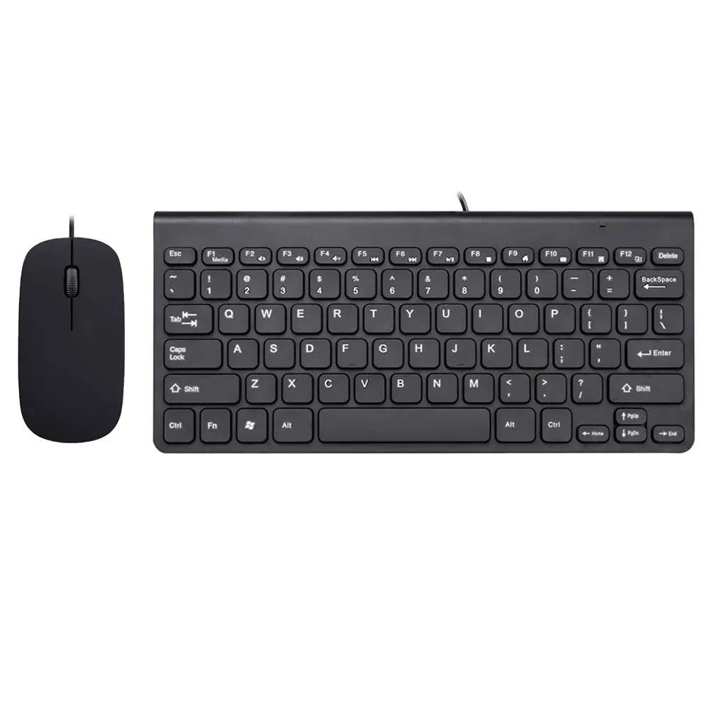 USB Keyboard  Set,  Small Compact  Keyboard+Mouse Optical for Computers, Laptop, PC, Desktop, Laptop