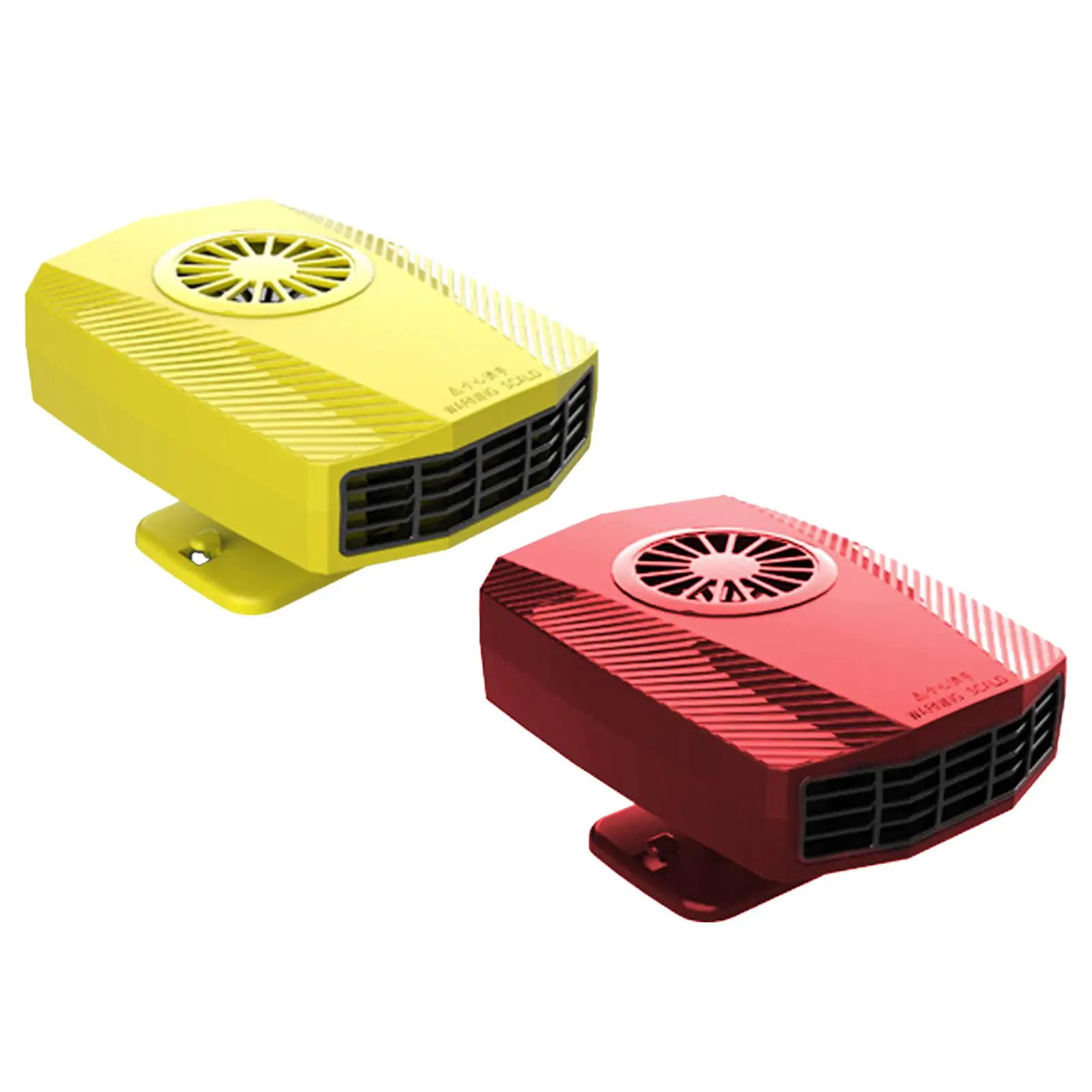 Car Heater Fan Small Low Noise Sturdy 2 in 1 Heating and Cooling Fan Windscreen Defogger for Taxis Auto Jeeps Truck Travel