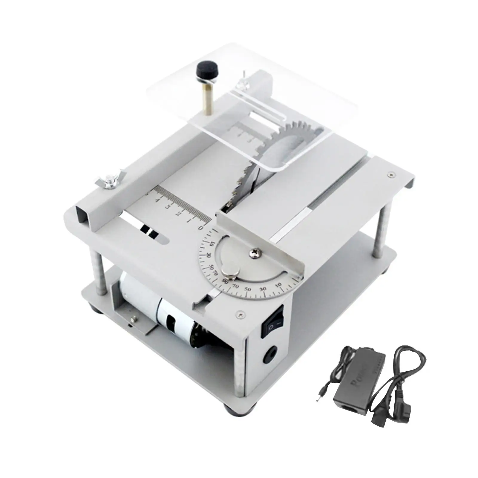 Mini Table Saw Portable Multifunctional Table Saw for Wood Miniatures Crafts