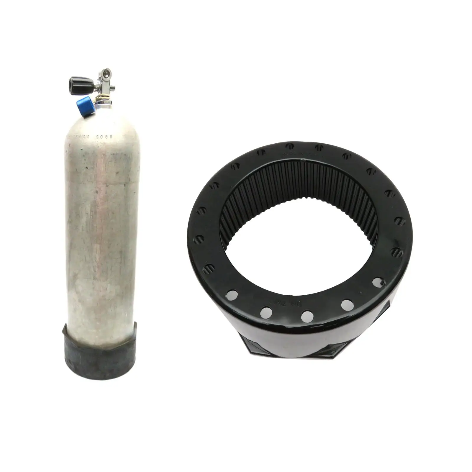 Round Scuba Dive Cylinder Flat Bottom Boot for 12L Aluminum Tank