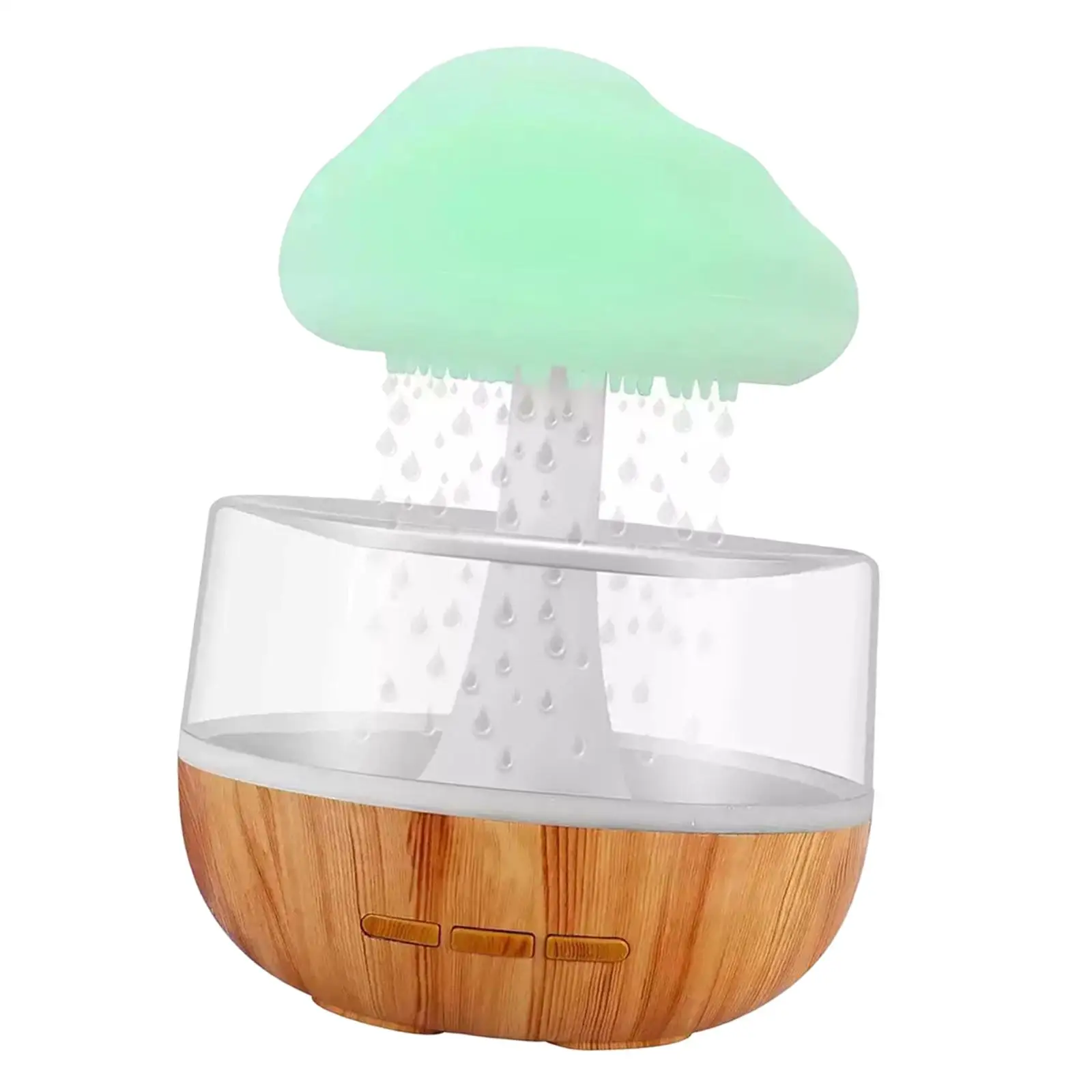 Colorful Air Humidifier Decor Centerpieces Quiet Scene Layout Air Purifier with Light Diffuser for Bedroom Desktop