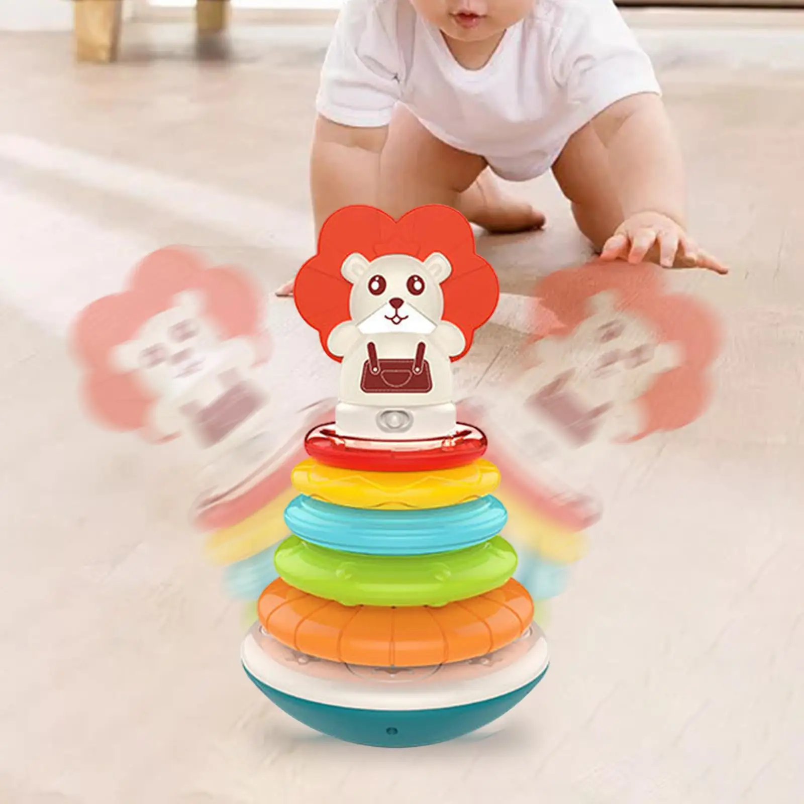 Stacking Toy Interactive Toy Learning Toys Tumbler Toy for Fine Motor Skills