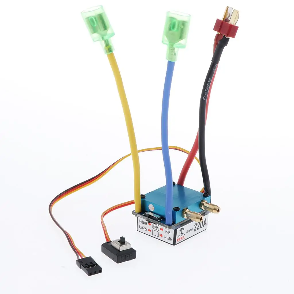 320A Brushed ESC Electric 2 Mode Regulator for RC Boat Accessories 