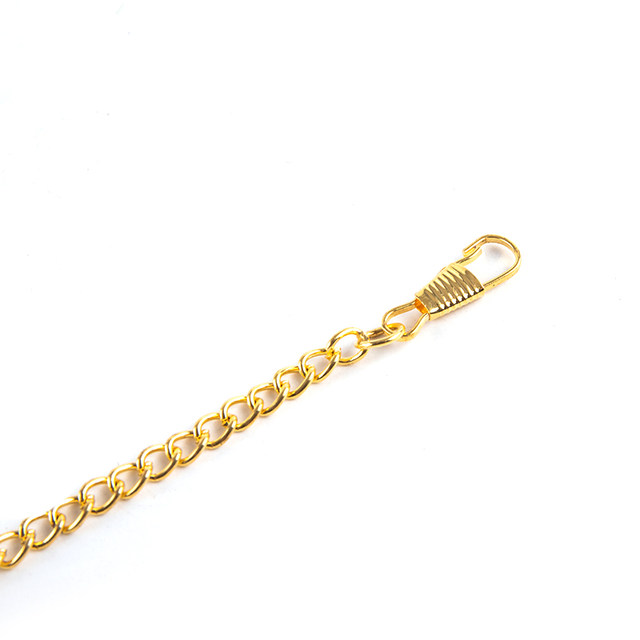 Catena Per Orologio Da Tasca Vintage 44cm - Bronzo, Stile Retrò - Foto 6