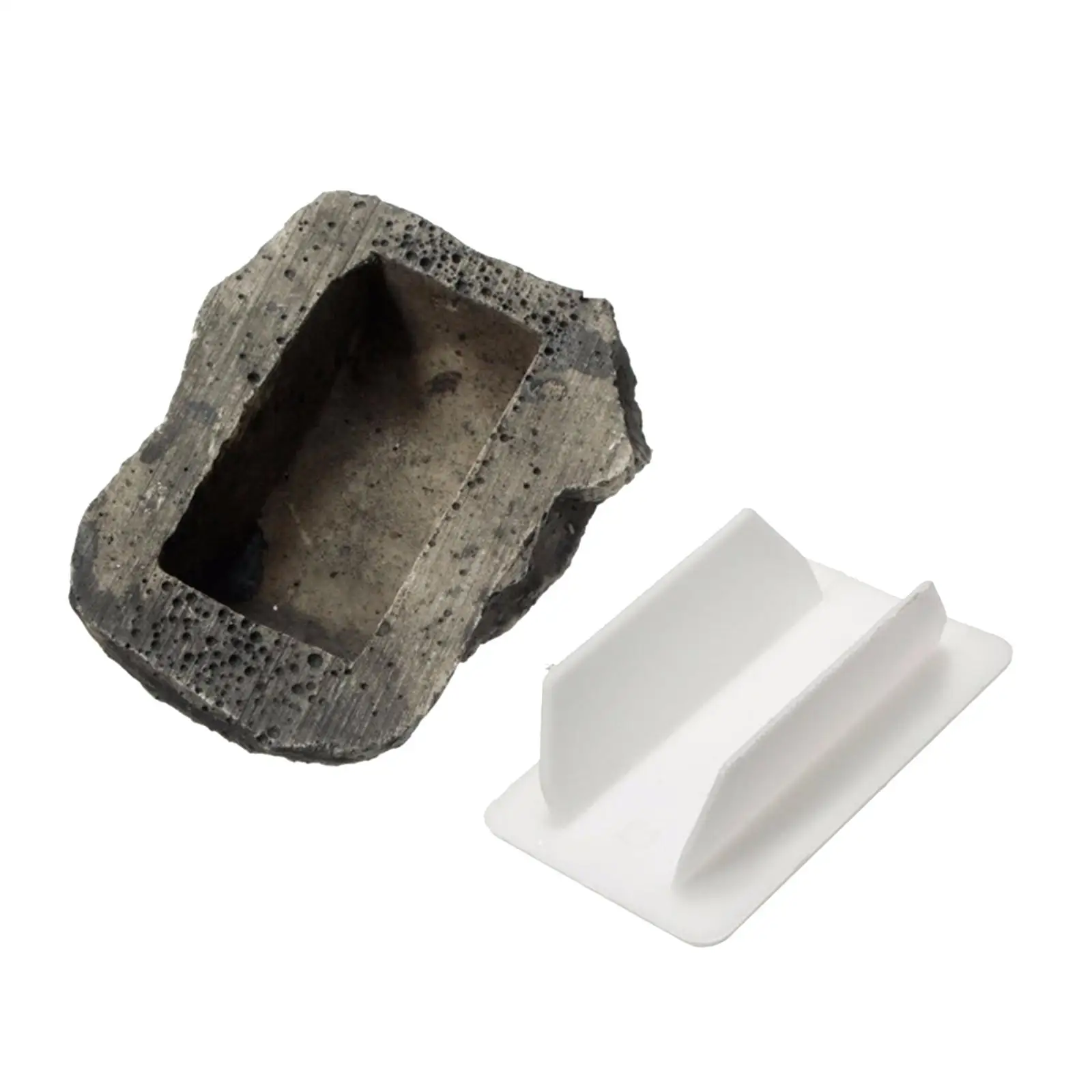 Hide   Rock, Look and Feels Like a Real Rock Safely Hiding Spare Keys or Other Small Objects for Outdoor Garden or Yard