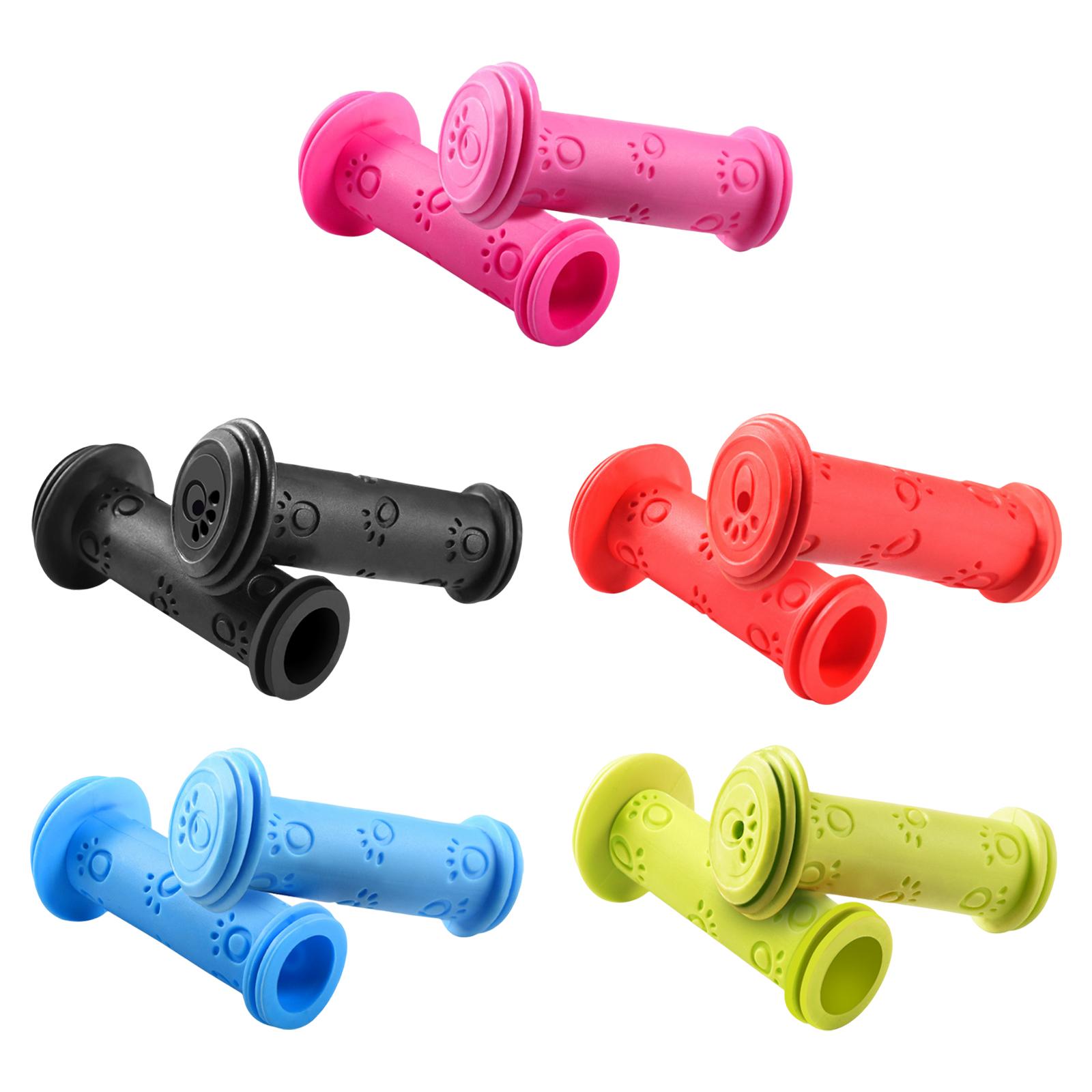 Fahrrad lenker griffe 22mm bequemer Ersatz Fahrrad griff griffe Fahrrad lenker griffe für Kinder Fahrrad Dreirad Roller Jungen – Detail 1