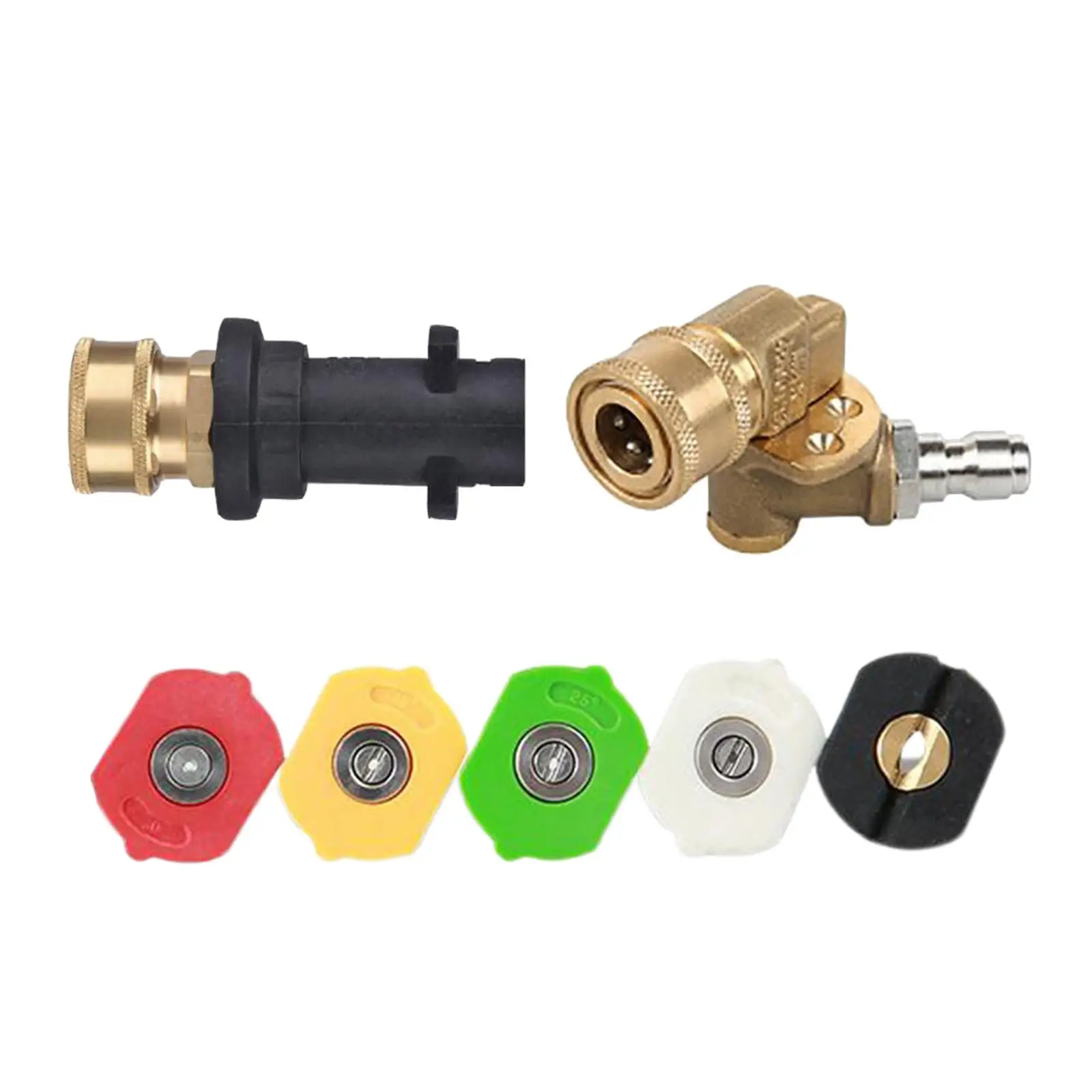 Pressure Washing Adapter Kits Professional Practical Fittings Adjustable 1/4