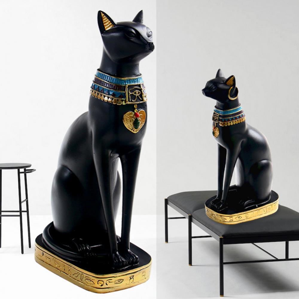 Египетская богиня Bastet, кошка, фотостатуя, Декор для дома и офиса |  AliExpress