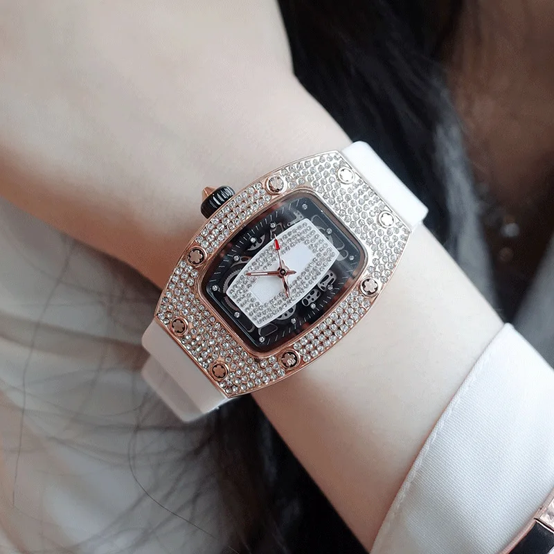 Diamond Wristwatch, elegantes relógios esportivos, frete grátis
