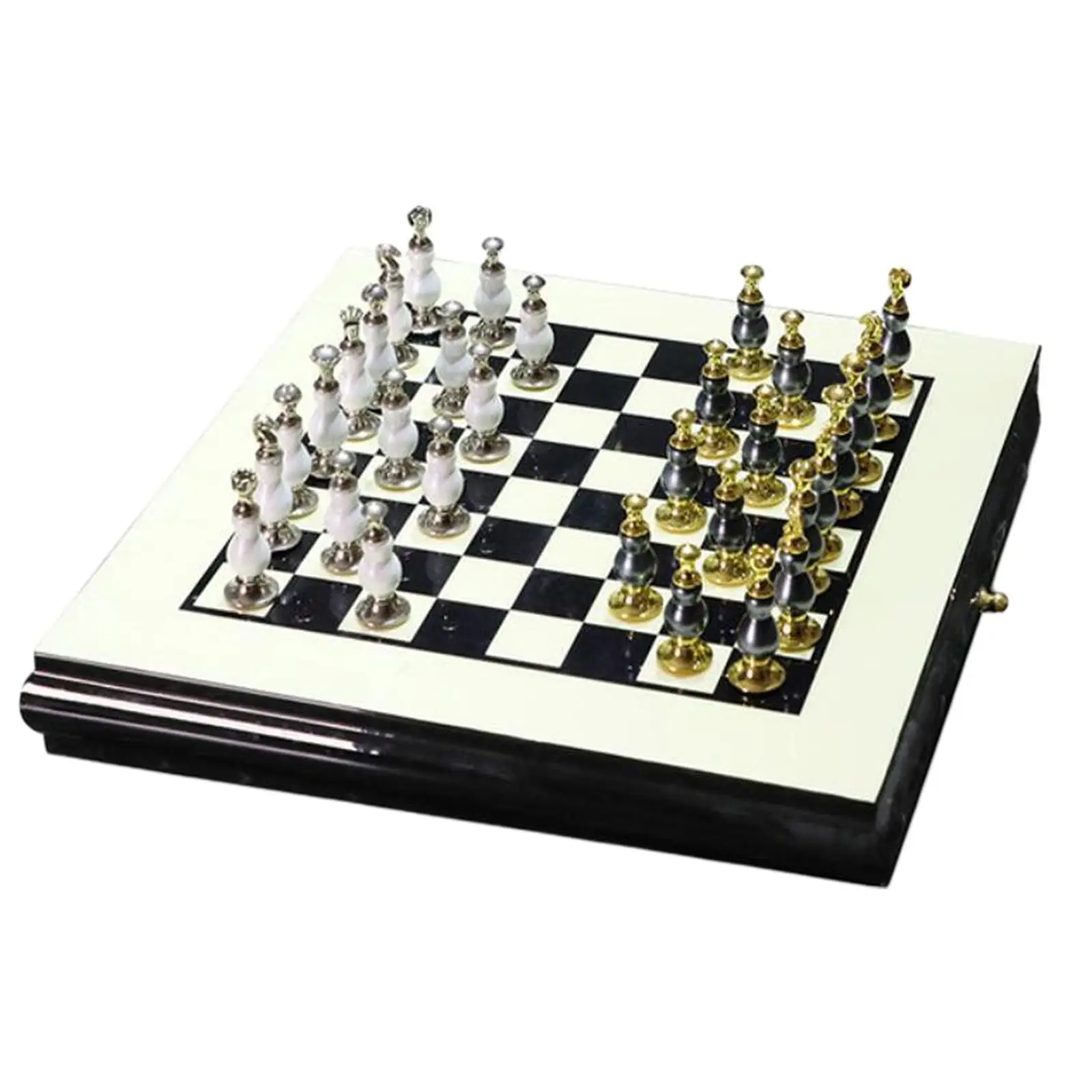 Chess Set Chess Set 32 Chess Pieces    Games Chess Set for Kids and Adults Home Outdoor Portable Kid T