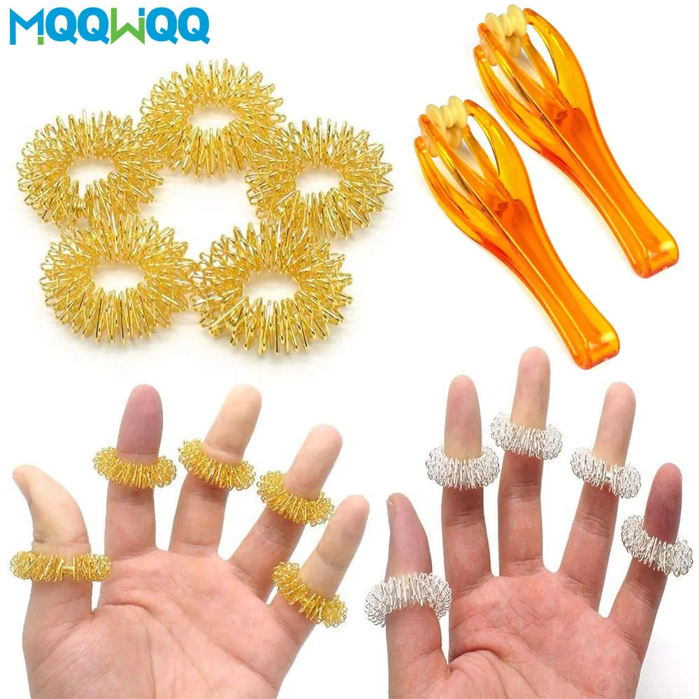 Best of Finger Roller Massager Acupressure Massage Rings Finger Hand Massager For Hand Blood Circulation Massage And Stress Relief Reviews & Tips