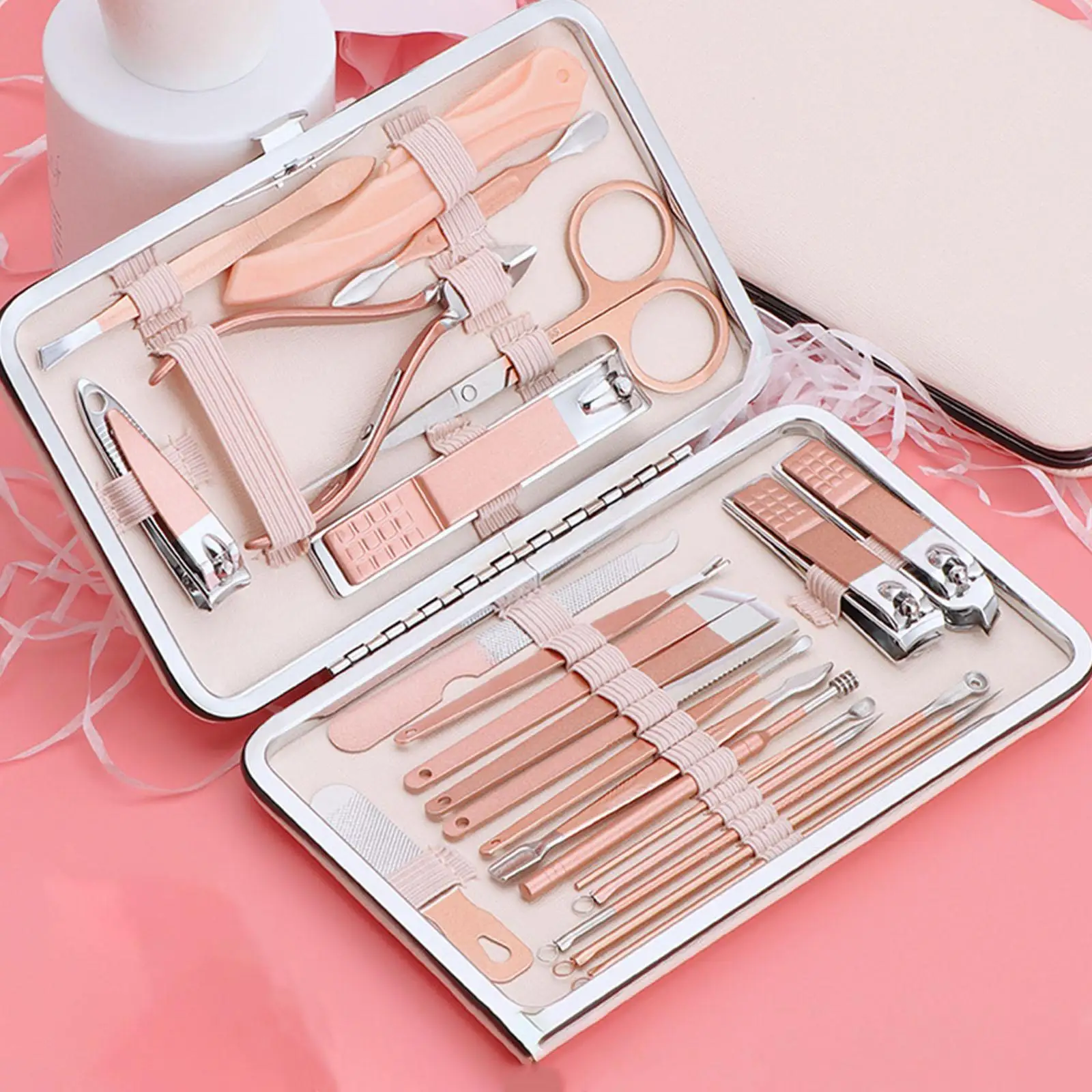 23x Manicure Nail Set Tools Pedicure Scissors for Nail Care