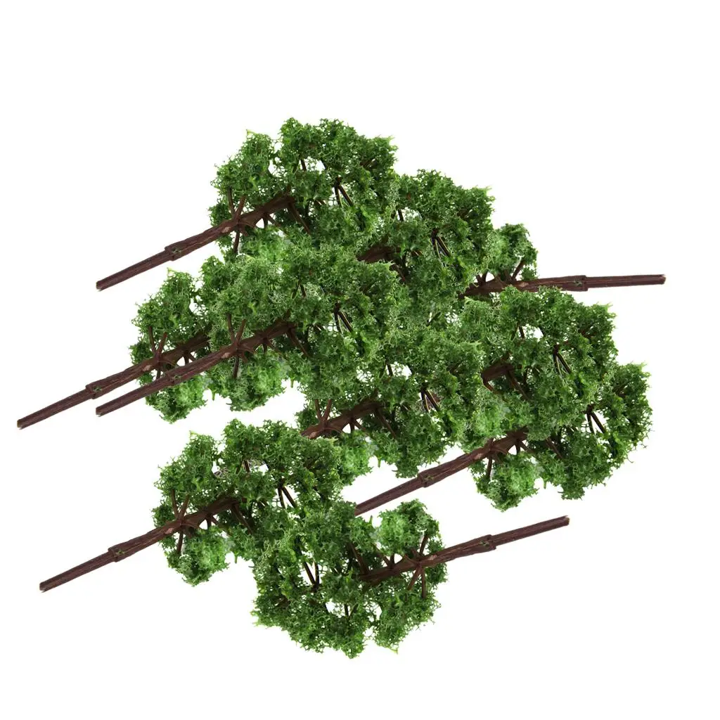 Pack of 20 Model Trees Train Trees Architecture Trees Diorama Tree Railroad Landscape Trees