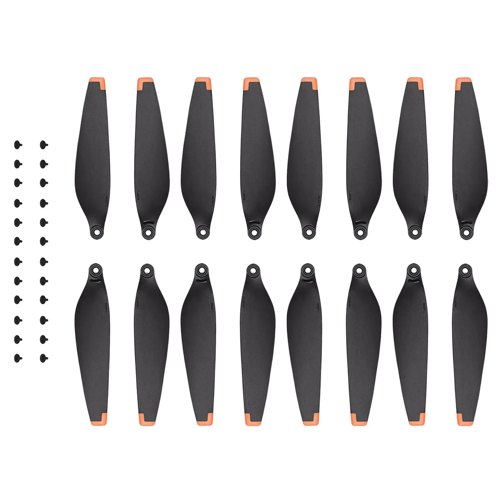 Propellers for Mavic Mini 3 Pro Light in Weight Silent Flight Stable Momentum Low Noise Aircraft Propellers Orange Tip