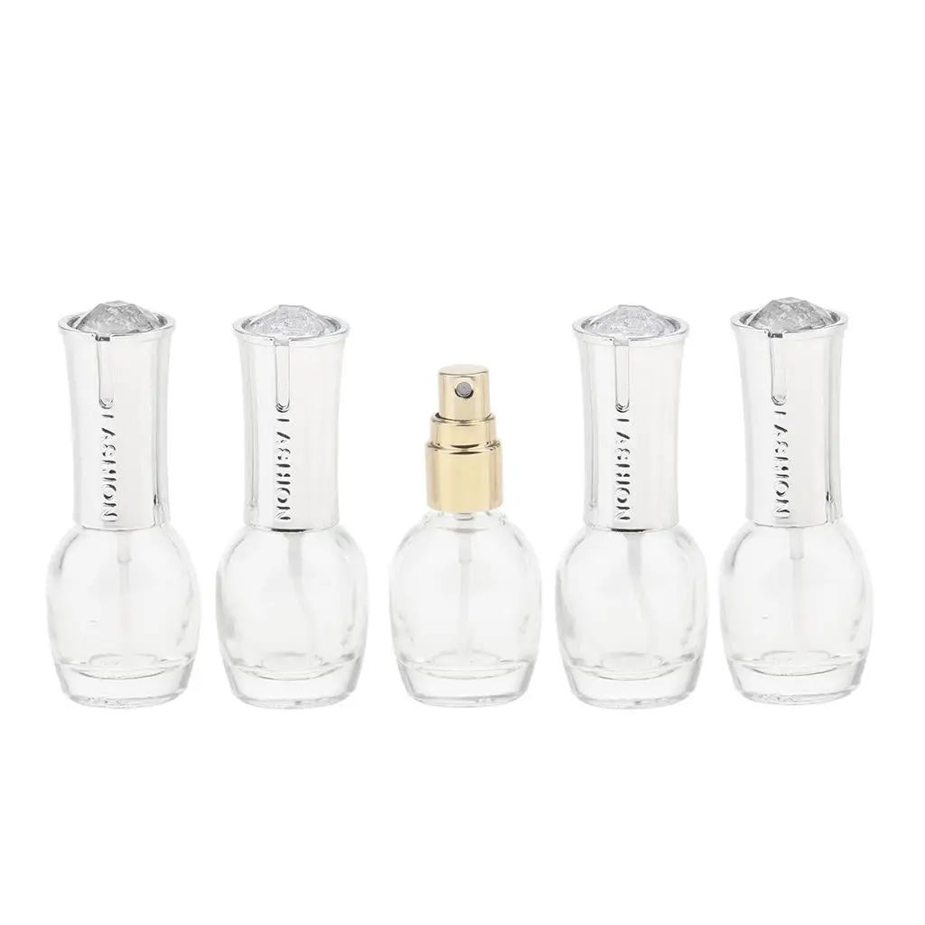 Empty  10ml/0. Refillable Perfume Bottle  Mist Sprayer 5PCS