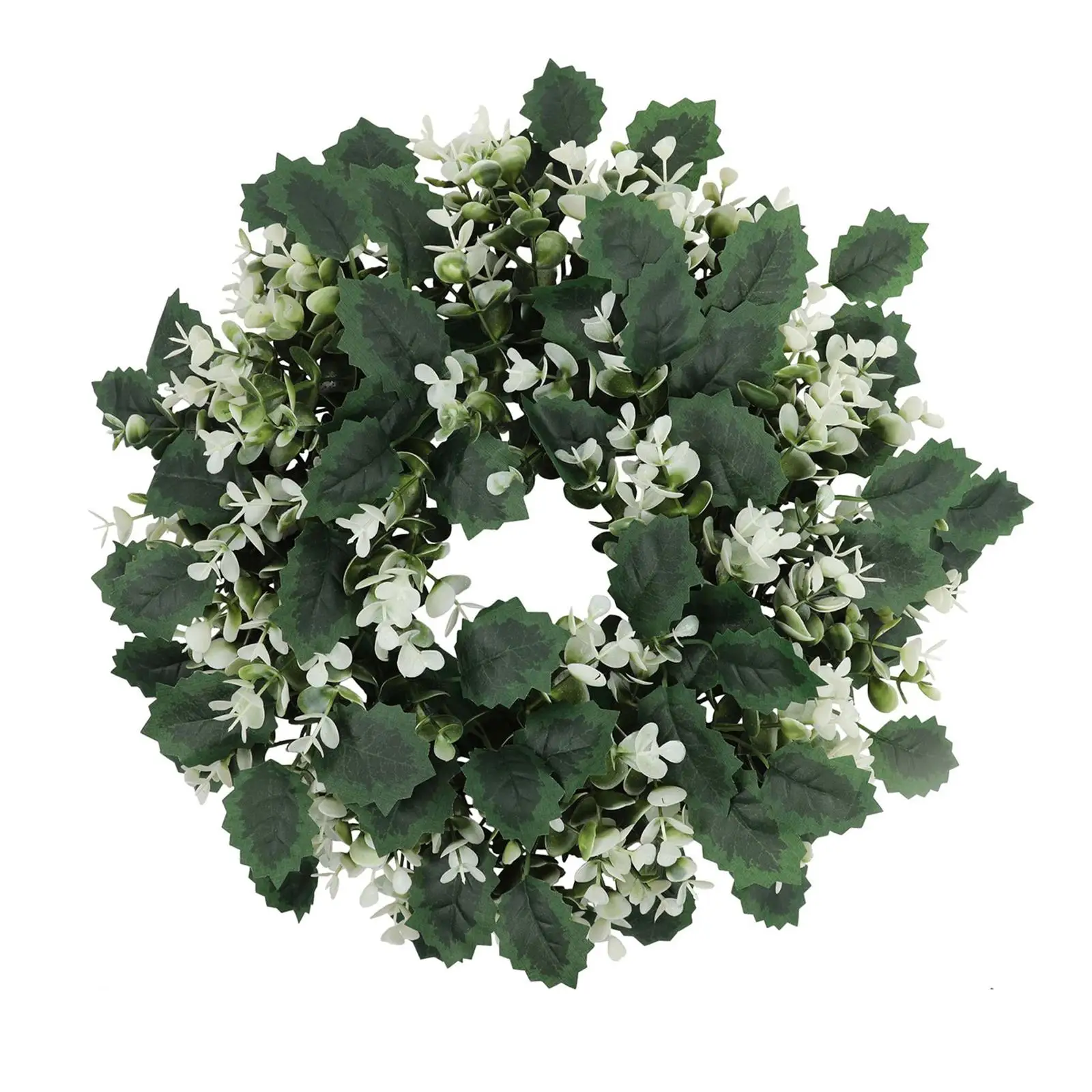 Artificial Christmas Wreath Simple and Fashion Durable Home Decor Fall Wreath Outdoor for Celebration Patio Garden Party Window