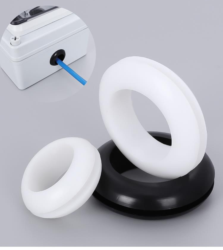 Description Picture 5 of itemRubber Double-Sided Protective Ring Seal Ring Grommet through Hole Wire Sleeve O-Ring Distribution Box Chassis Protective Ring B