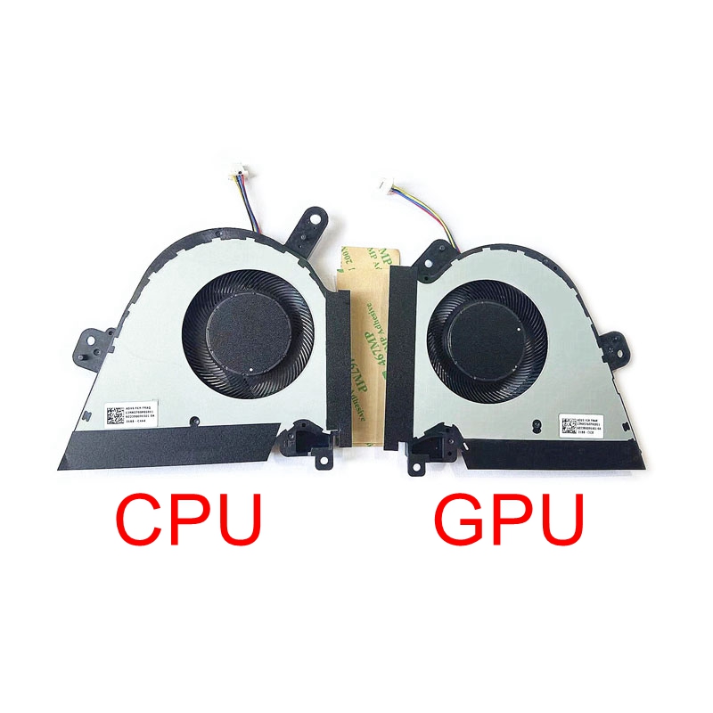 New Laptop CPU GPU Cooling Fan For Asus TUF Dash F15 FA516 FX516 FX516P FX516PE FX516PR PC Air RTX3070 Cooler 12V 1A 4pins