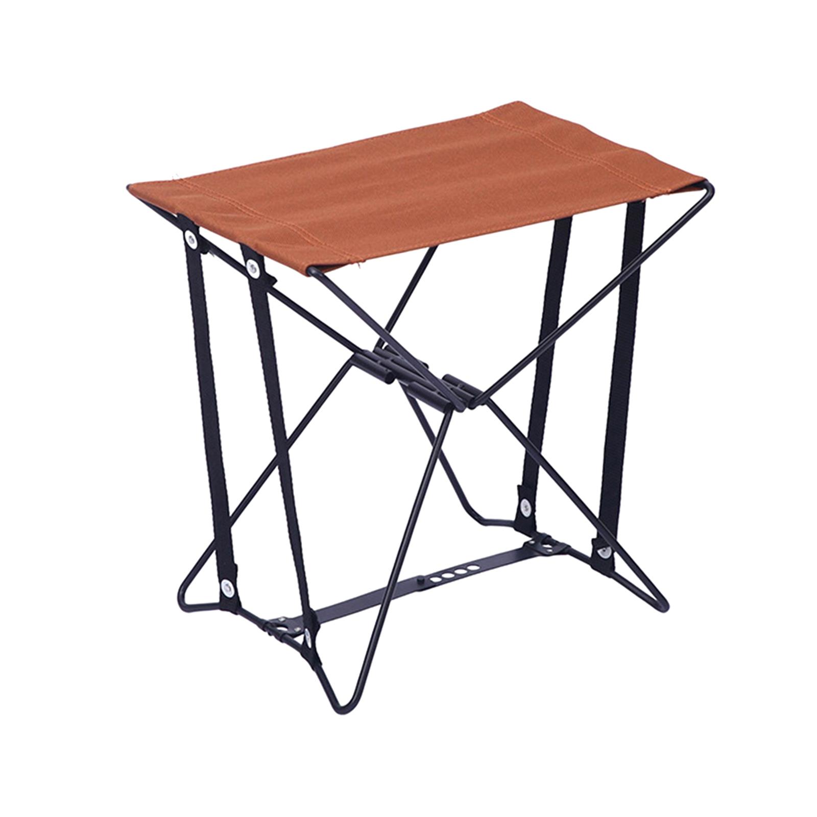 Portable Folding Stool Lightweight Camping Stool for Sports Concert Picnic