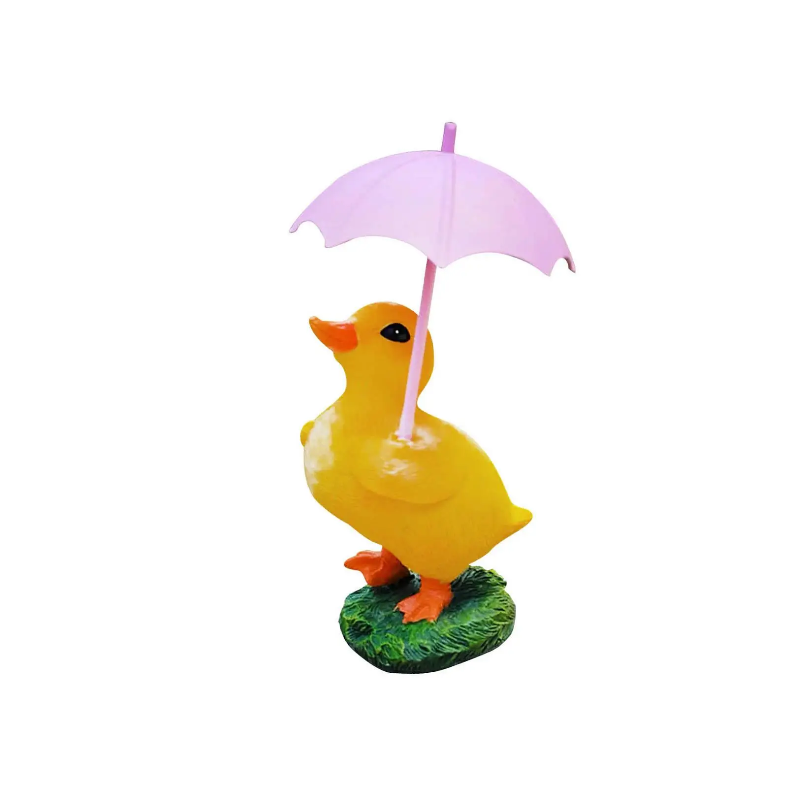 Realistic Duck Statues Collection Outdoor Decor Animals Crafts Lifelike Duck Sculptures for Porch Yard Lawn Courtyard Ornament