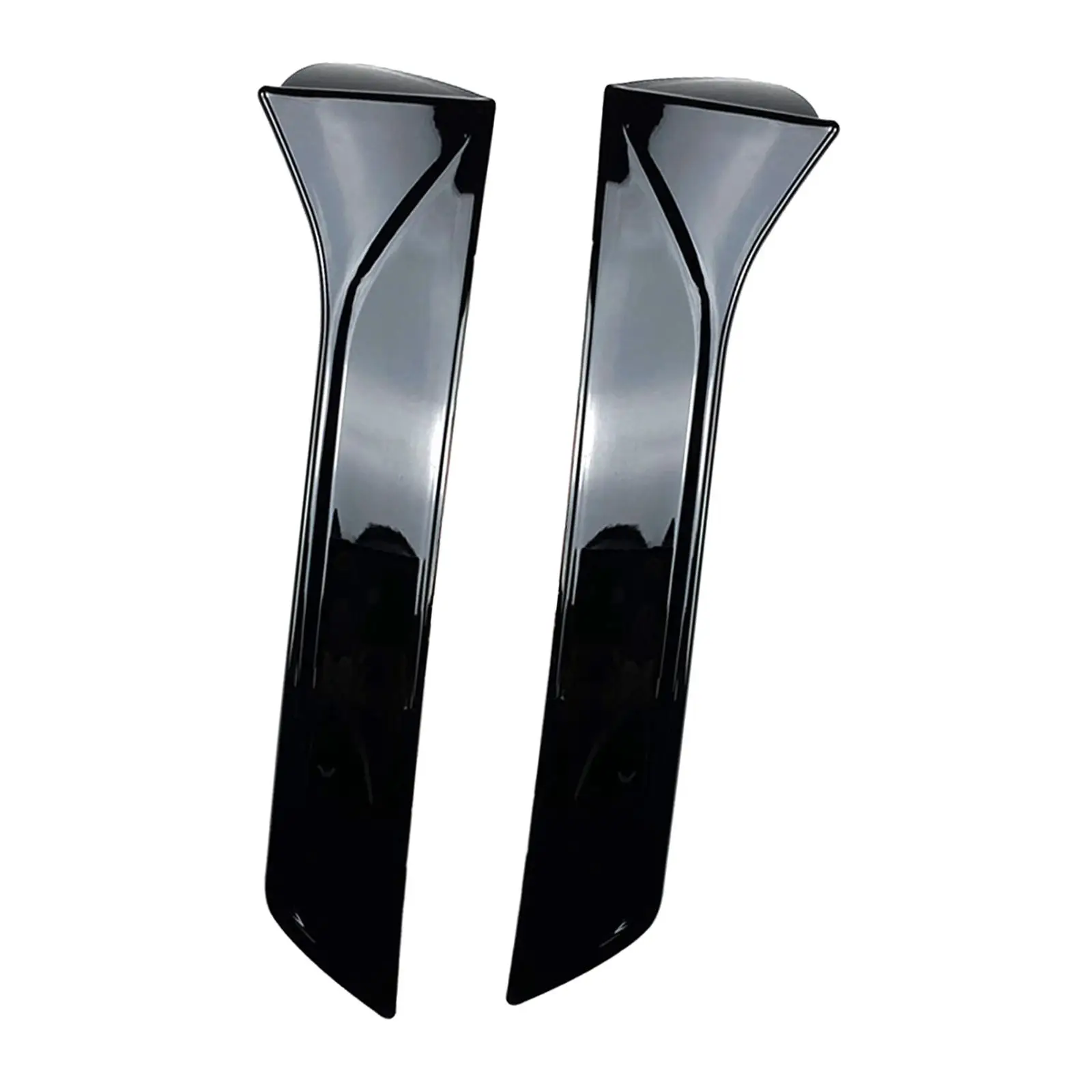 2 Pieces Car Window Side Spoiler Exterior Decoration Vertical Splitter for Seat Leon 5F FR