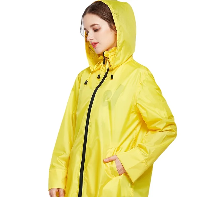 Yuding Hooded Lady Raincoat Lightweight Portable Man/woman Raincoat  Impermeable Trench Unisex Rain Poncho For /touring/cycling - Raincoats -  AliExpress