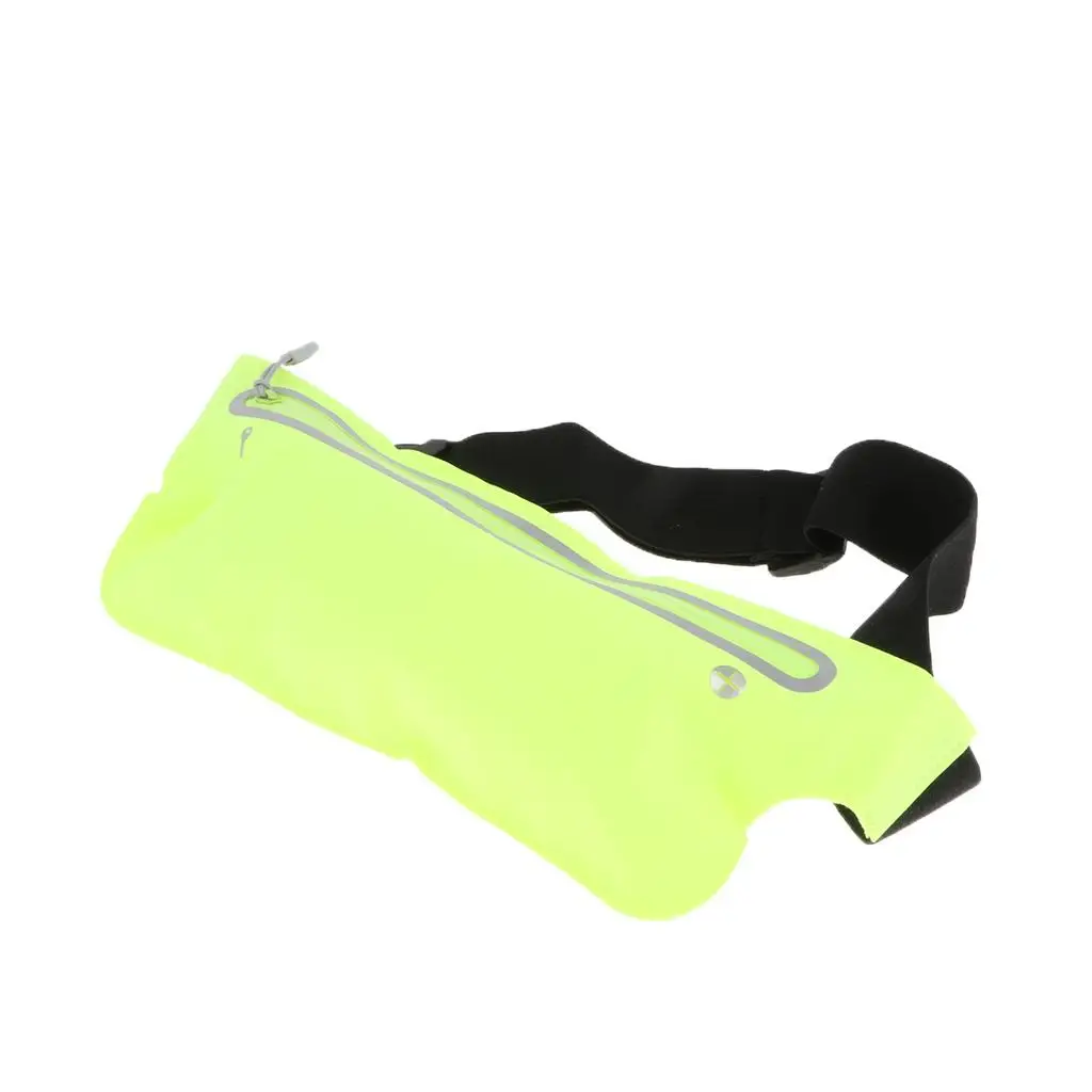 Slim Running Belt Workout Belt Sport Waist Pack Exercise Waist with Pouch Cell Phone Hole for Travel Hiking Sport