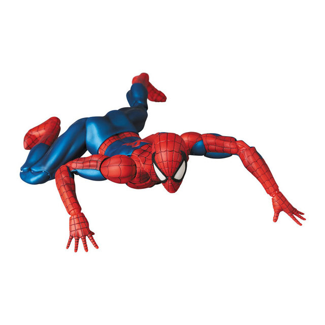 MAFEX Medicom No. outlet 075 Marvel Spiderman Comic Version Edition Toy Action Figure