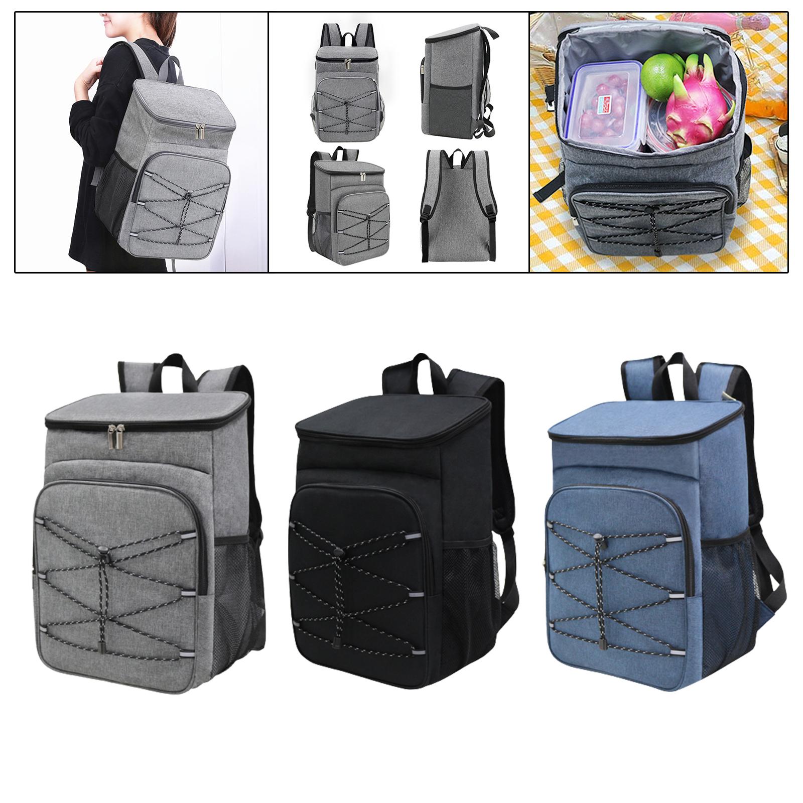 Insulated Cooler Backpack Waterproof Cooler Bag Mesh Pocket Men Women Beer Bag Beach Cooler Bag for Camping Work Lunch Insulated Cooler Backpack Waterproof Cooler Bag Mesh Pocket Men Women Beer Bag Beach Cooler Bag for Camping Work Lunch