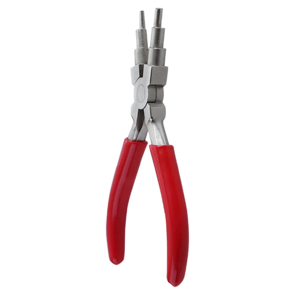 Jewelry Pliers,  Handle Polished Steel Head Round Nose Pliers for Jewelry Making