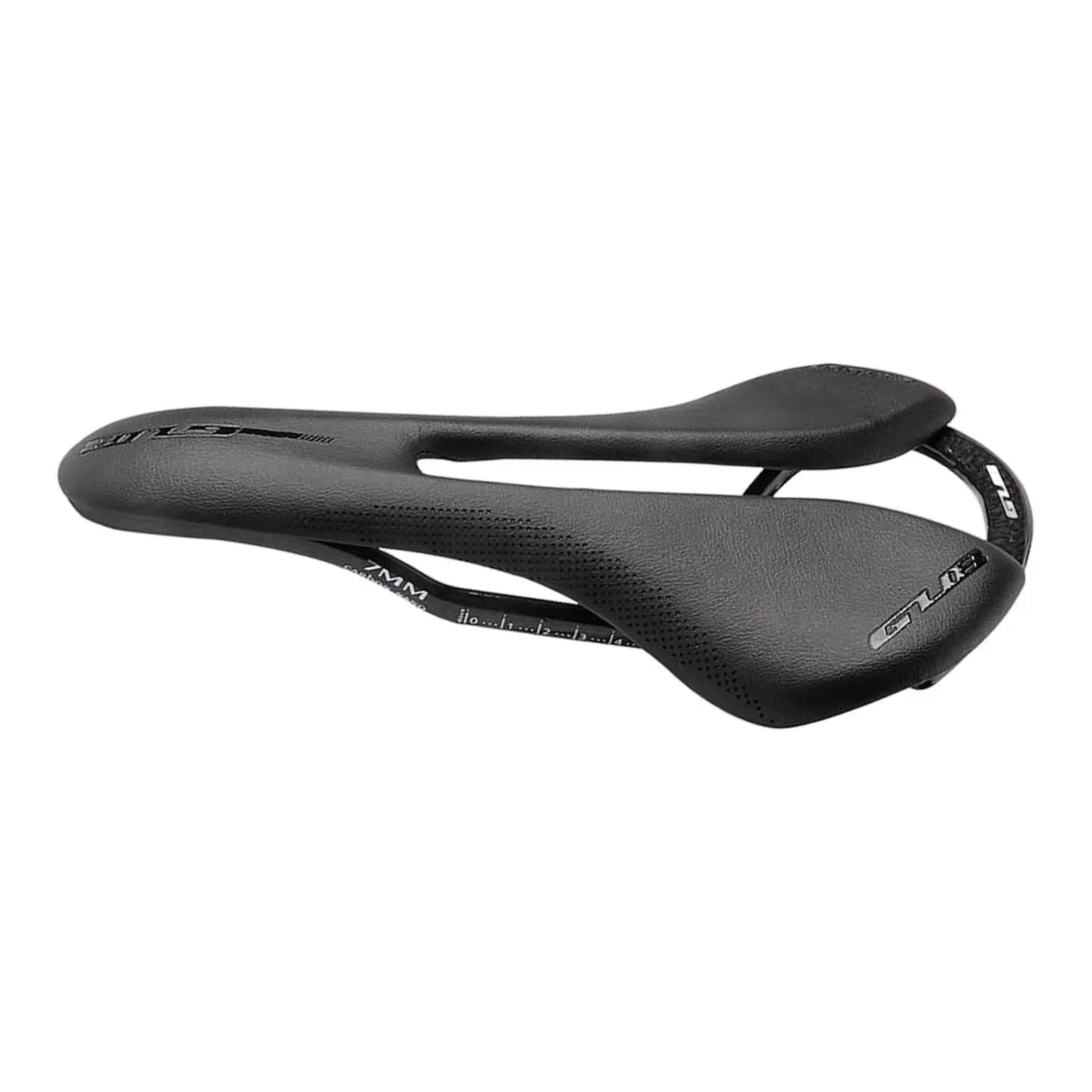 Universal Bike Saddle Carbon Fiber cushion PU Leather Black Breathable for Replacement Racing Outdoor Mountain Bike