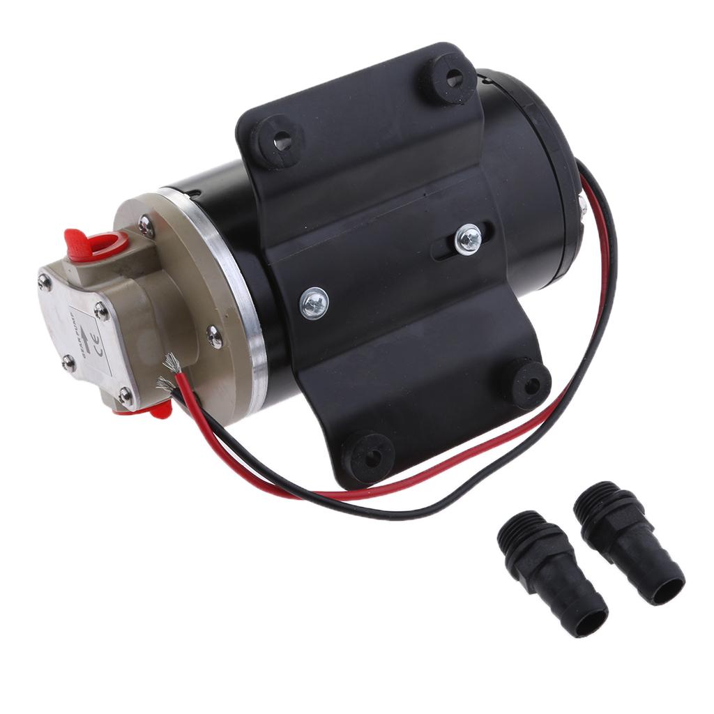 12V Scavenge Impellor Gear Pump - For  Fuel Scavenge Oil Transfer - Amps