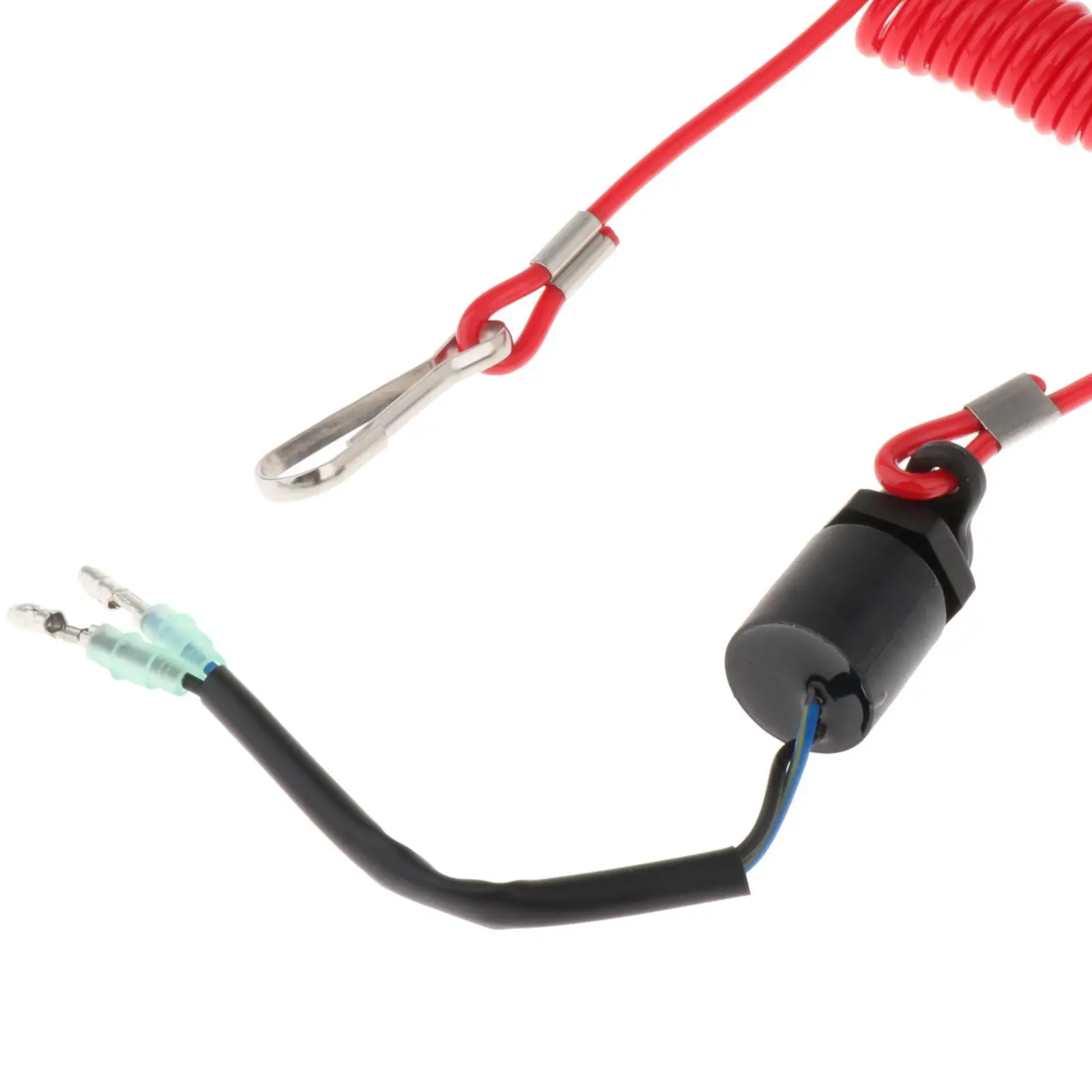 Boat Outboard Switch 37820-92E03 Safety Lanyard Cord Safety Connector Cord Outboard Start Stop Switch for Suzuki DT DF