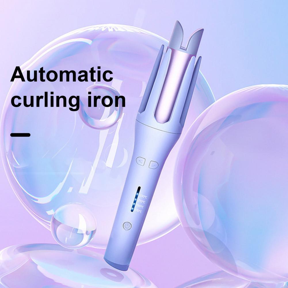 Description Picture 5 of itemAutomatic Hair Curling Iron Anti-tangle Hair Curler Professional 32mm Ceramic Hair Curling Iron with for Women for Diy