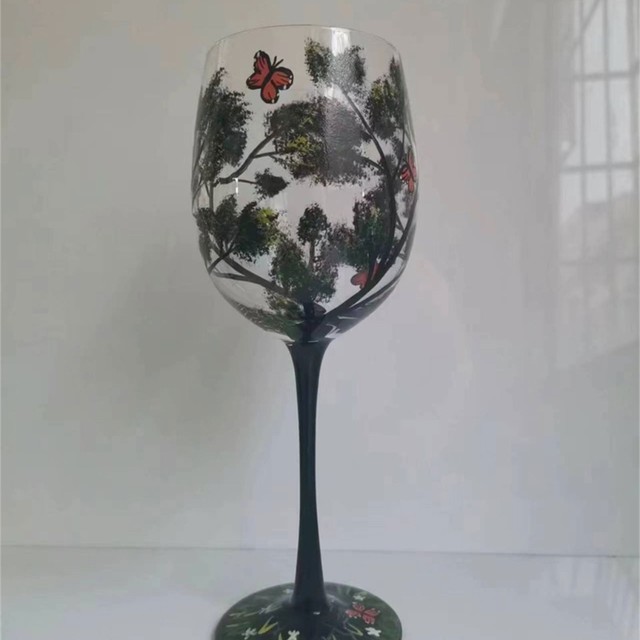 900+ Best Wine Glasses/ Glass Painting ideas  glass painting, painting  glassware, painted wine glasses