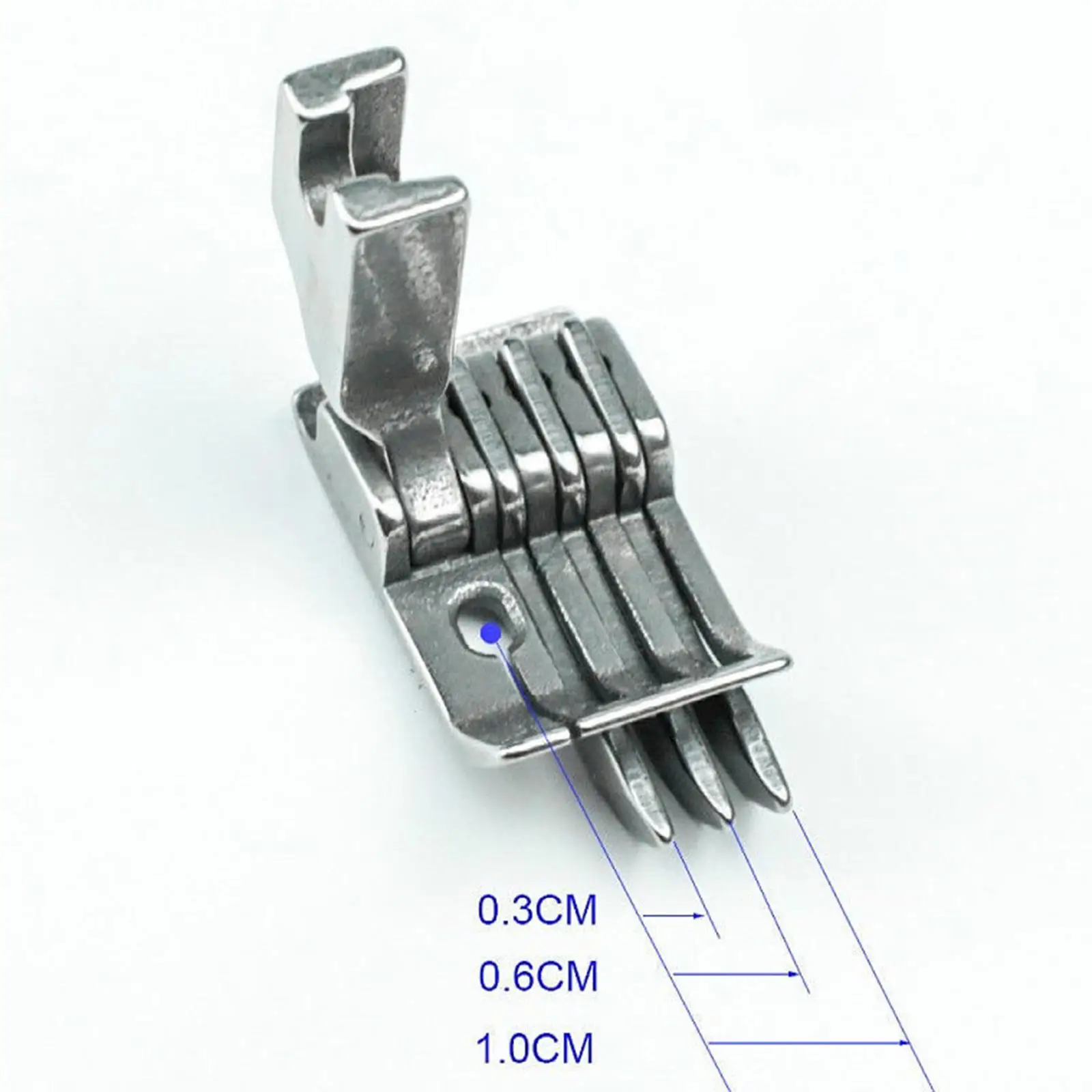 Sewing Machine Presser Feet Presser Foot 1/16 1/8 1/4 inch Foot Accessory Edge Stitch Foot for Top Stitching Overlock