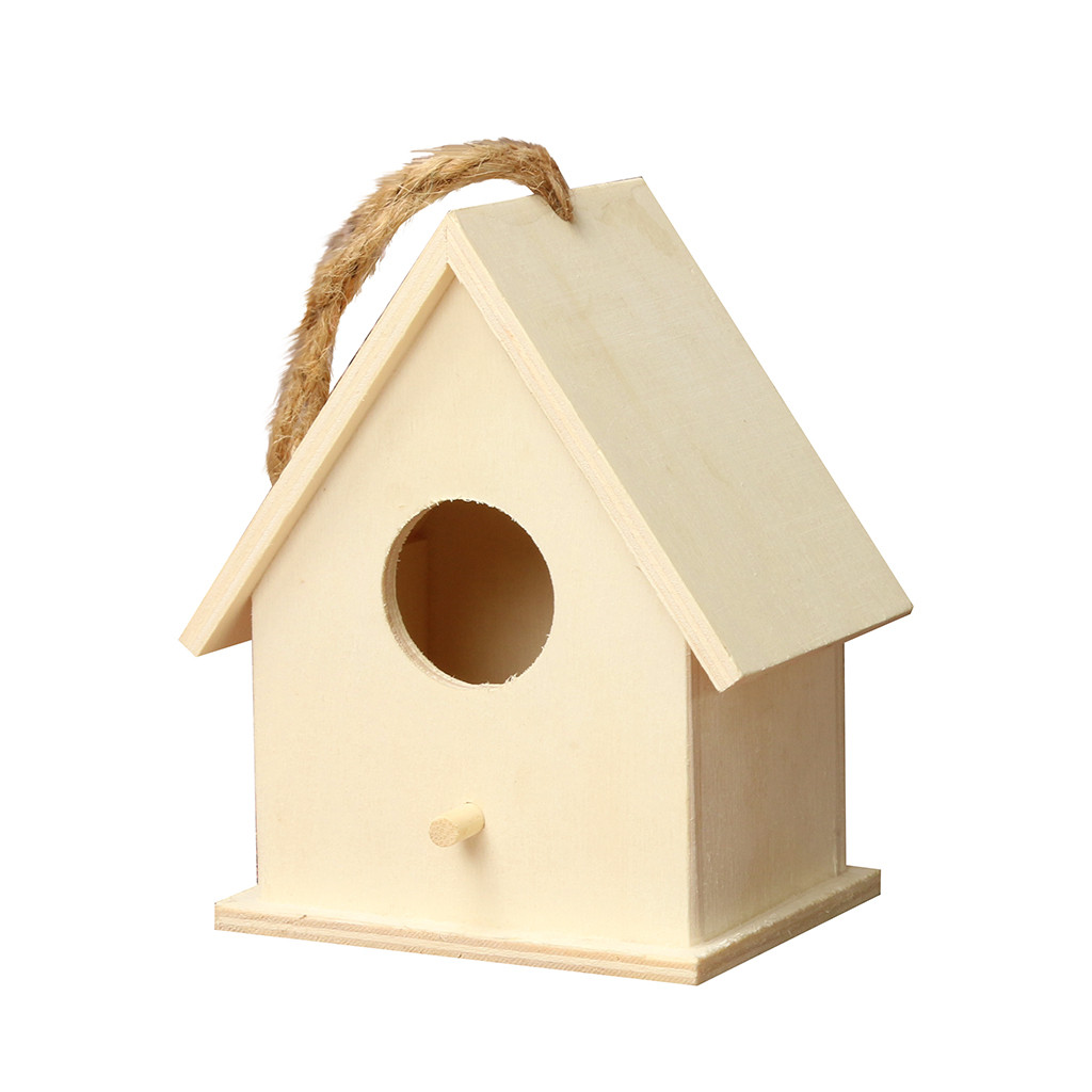 Title 3, High Quality Wood Birds Nest Hummingbird House ...