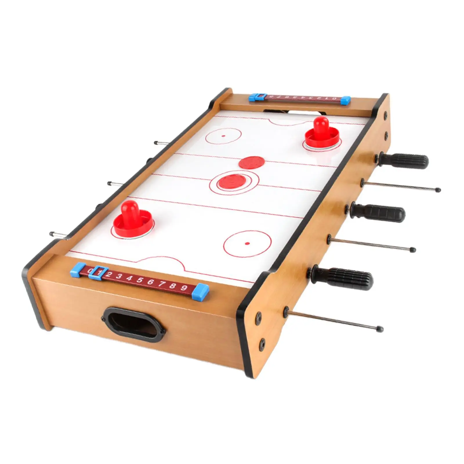 Cute Soccer Hockey Game Set Family Game Football Board Toy Sport Game Tabletop Play for Entertainment Two Sports