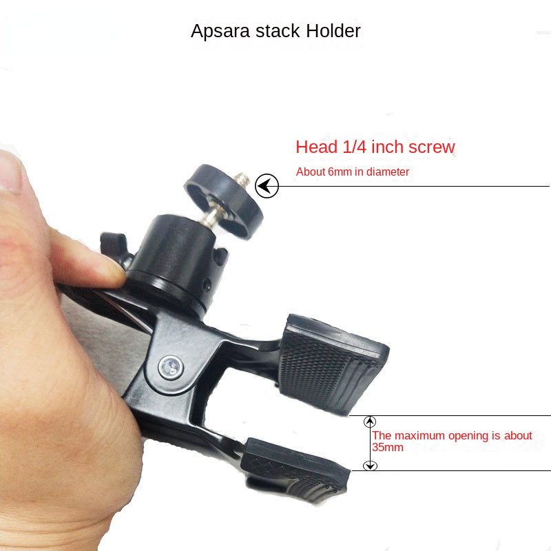 Title 13, Metal Strong Clamp Camera Tripod Mount Flash Ho...