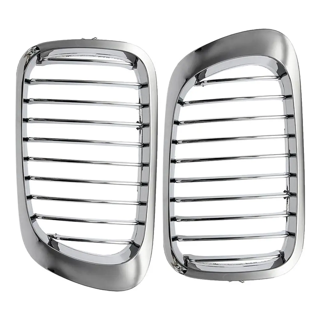 2x Front Replacement Kidney Grille Grill  E46 M3 2DR