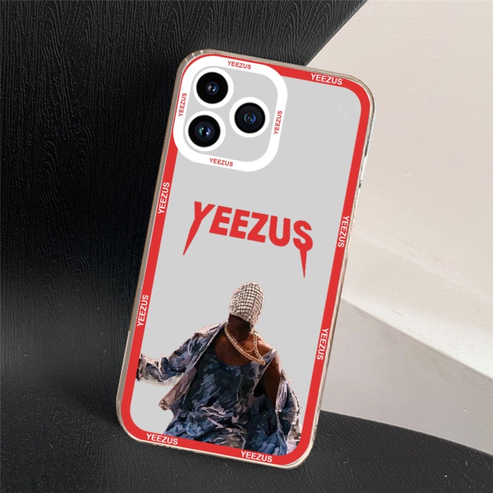 Чехол для телефона Kanye West Y-Yeezus в стиле хип-хоп для iPhone 11 12  Mini 13 14 15 Pro Max