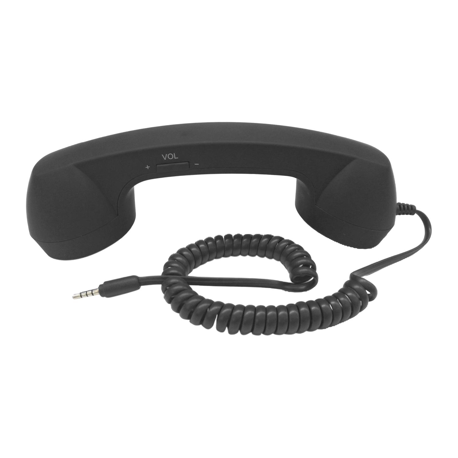 Retro Telephone Handset 3.5mm Classic Mini for   Mobile Phones