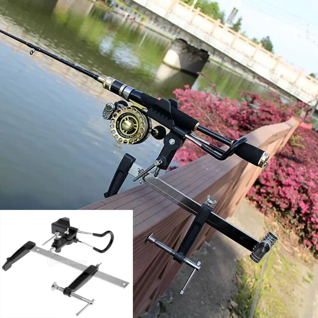 Fishing Boat Rods Holder Support Pole Bracket Ground Support Stand